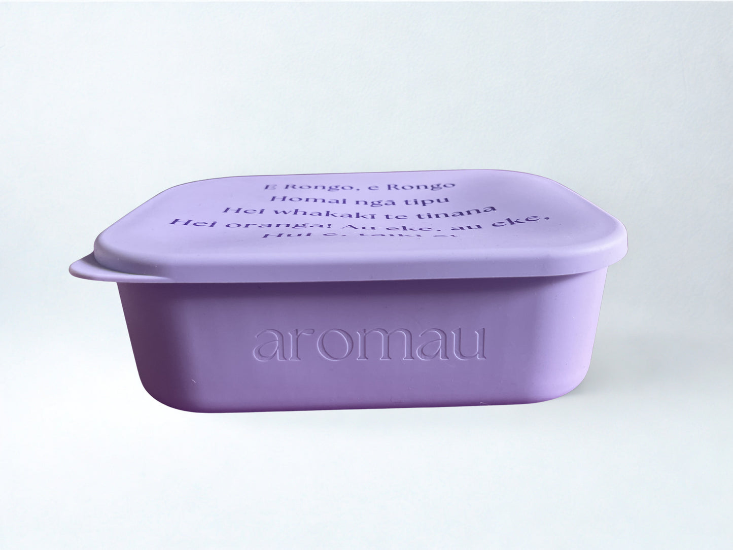 Stainless Steel Pouaka Kai Māhoe (purple)