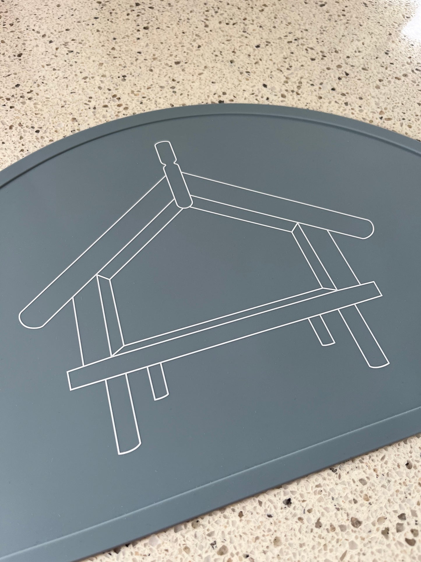 Pātaka Kai Placemat Kōhatu