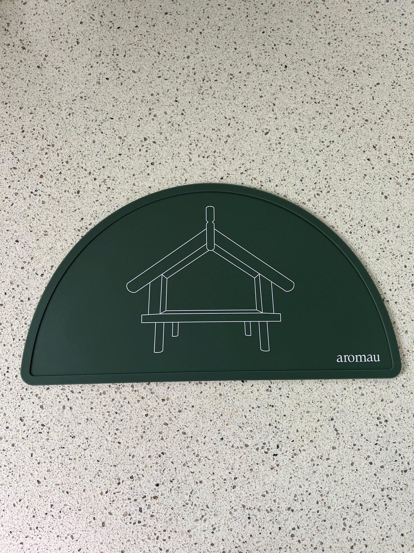 Pātaka Kai Placemat Kawakawa