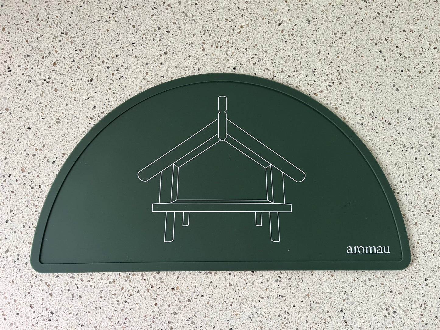 Pātaka Kai Placemat Kawakawa