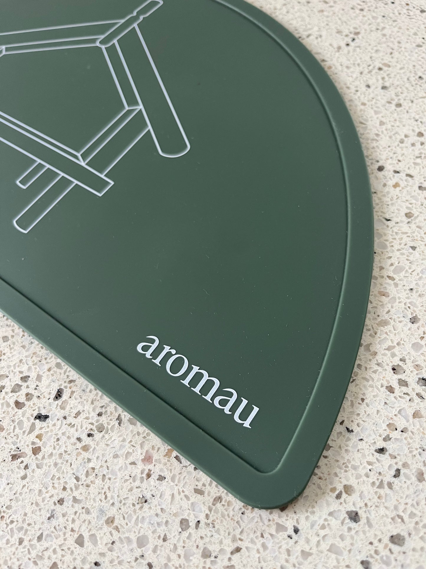 Pātaka Kai Placemat Kawakawa